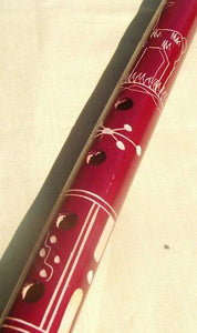 Wooden coloured Peruvian Quena Flute