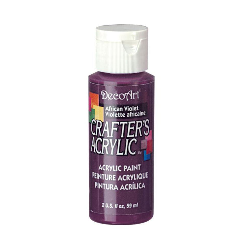 DecoArt Crafter's All Purpose Acrylic Paint 59ml - African Violet