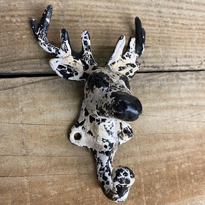 Cast Iron Handmade Deer Head Hook