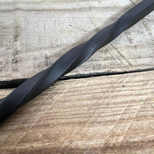 Traditional twist handle cast iron toasting fork