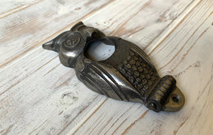 Cast Iron Antique Style Owl Bottle Opener