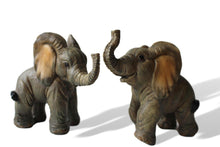 Load image into Gallery viewer, Set of 2 Free Standing Graceful Small Elephant Decorative Ornament
