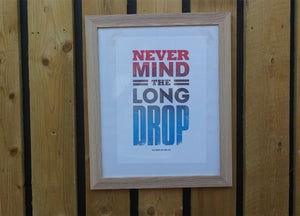 Never Mind The Long Drop Glastonbury Festival 2019 A3 Poster