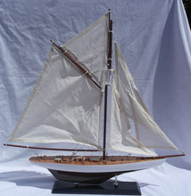 Load image into Gallery viewer, Authentic Americas Cup Columbia model yacht boat
