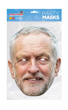 Load image into Gallery viewer, Boris Johnson and Jeremy Corbyn Politicians face masks
