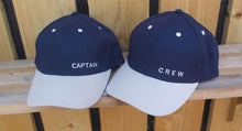 Load image into Gallery viewer, Captain and Crew yachting nautical sailing caps
