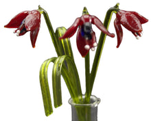 Load image into Gallery viewer, Gorgeous glass Fuchsia flower display
