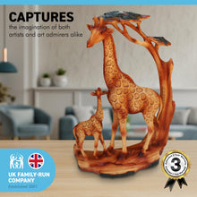 Load image into Gallery viewer, Large Graceful GIRAFFE and CALF Decorative ORNAMENT
