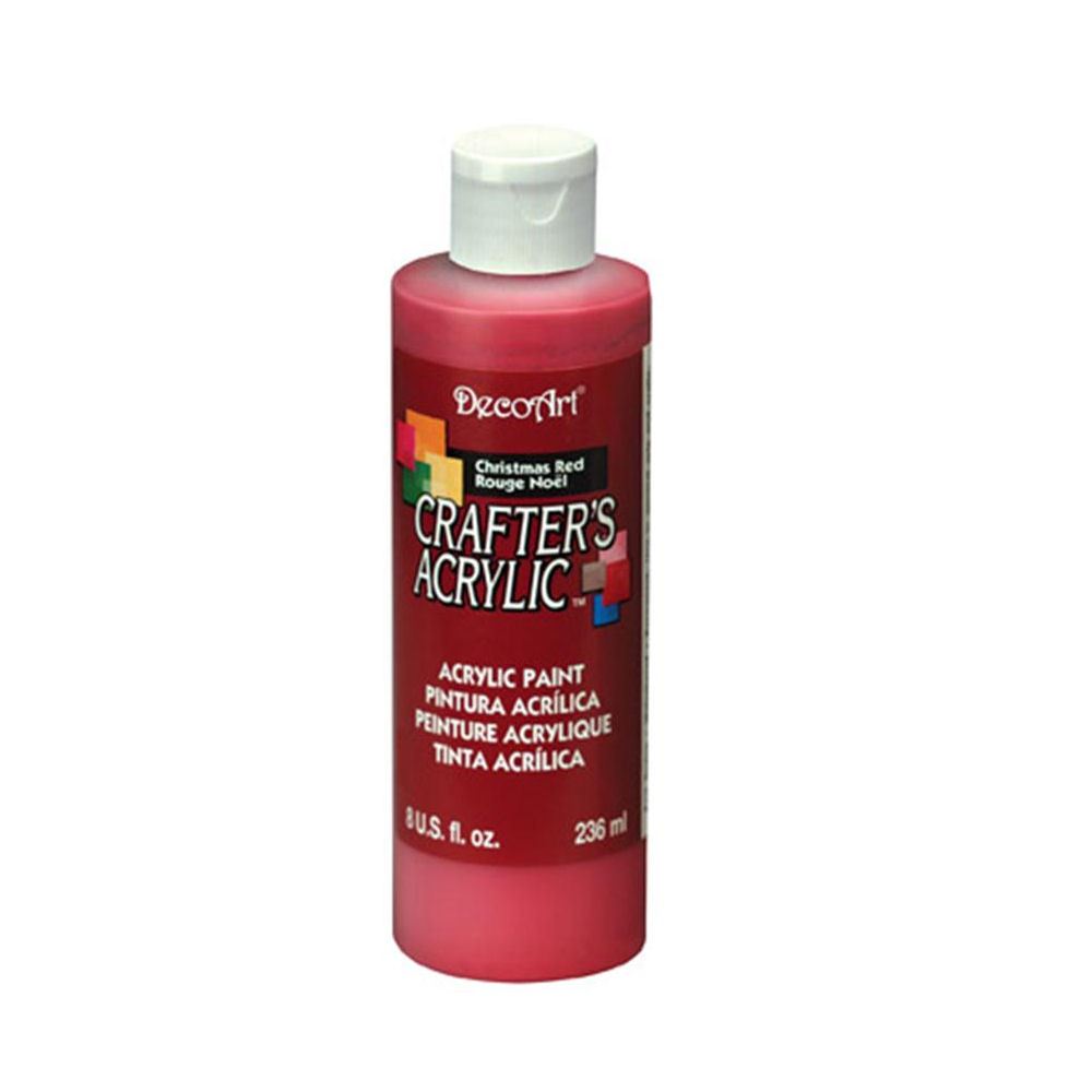 DecoArt Crafter's All Purpose Acrylic Paint 59ml - Christmas Red