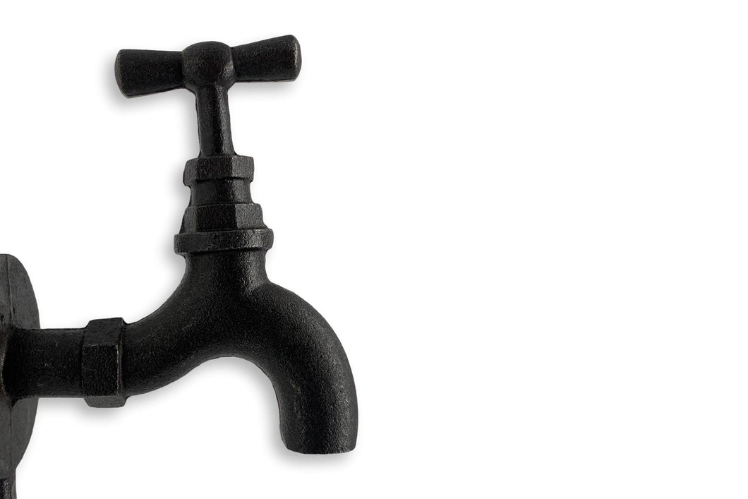Cast Iron Antique Style Wall Mounted Tap Coat Hook