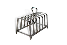Load image into Gallery viewer, Victorian Style Classic Chrome 6 Slice Toast Rack
