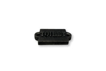 Load image into Gallery viewer, Cast Iron Antique Style Retro Toilet and Bathroom Wall Plaque
