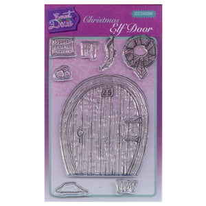 Sweet Dixie A6 Clear Stamp Set - SDCSA6094 Christmas Elf Door