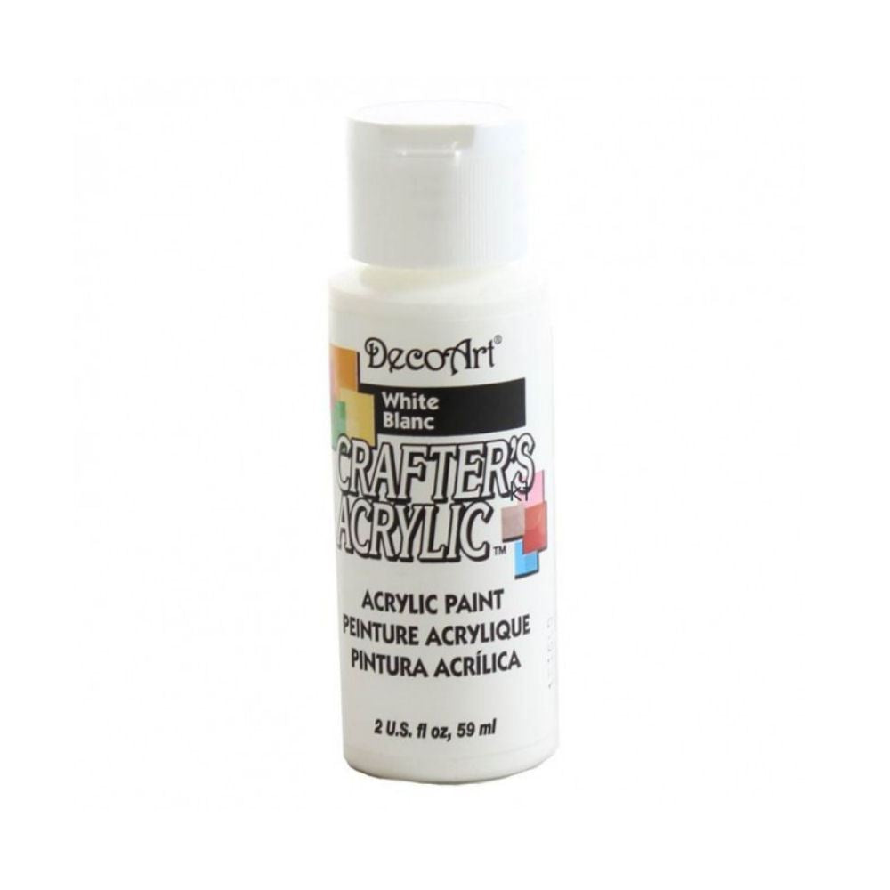 DecoArt Crafter's All Purpose Acrylic Paint 59ml - White