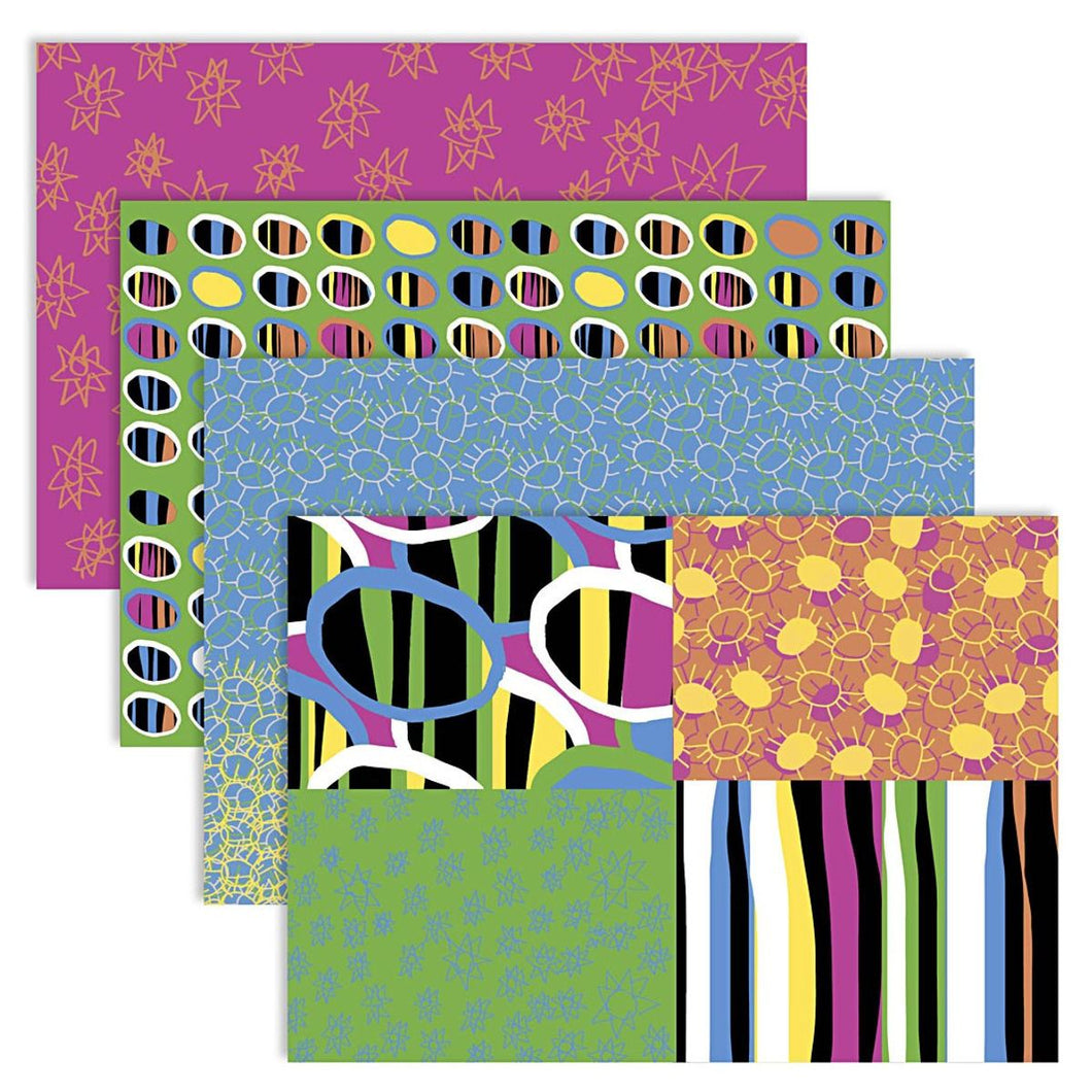 Creativ Decoupage Printed Paper Set - Happy Colours
