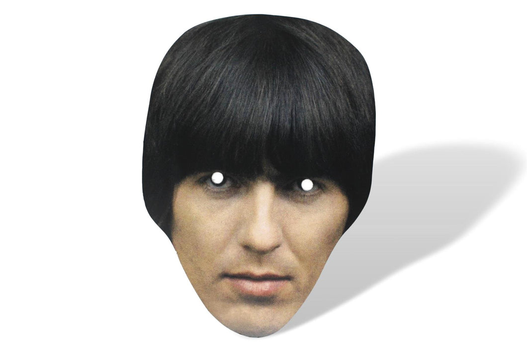 Young George Harrison The Beatles Musician Celebrity Fancy Dress Face Mask