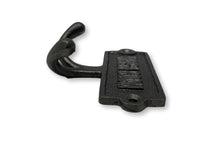 Load image into Gallery viewer, Cast Iron Antique Style Wall Mounted Washroom Double Coat Hook
