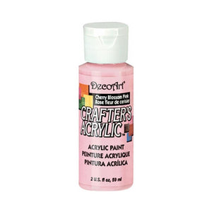 DecoArt Crafter's All Purpose Acrylic Paint 59ml - Cherry Blossom Pink