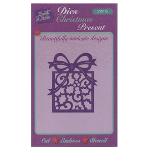 Sweet Dixie SDD176 Festive Craft Die - Christmas Present