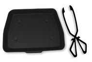Black Metal Ash Pan - 33cm Wide (13