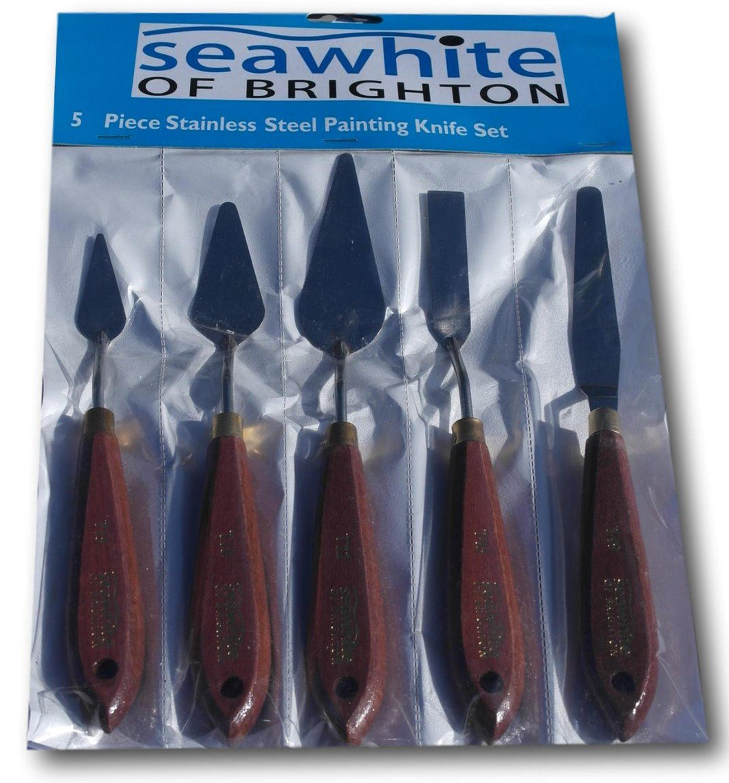 Seawhite 5 Piece Artist Palette Knife Set