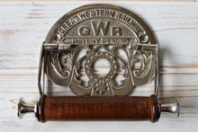 Load image into Gallery viewer, Victorian Great Western Railway Toilet Roll Holder Vintage
