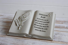 Load image into Gallery viewer, Praying Hands Special Dad Memorial Outdoor Diamante Ornament
