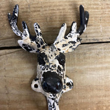 Load image into Gallery viewer, Cast Iron Handmade Deer Head Hook
