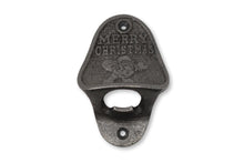 Load image into Gallery viewer, Cast Iron Antique Style Retro Merry Christmas Bottle Opener
