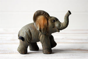 Free Standing Graceful Small Elephant Decorative Ornament