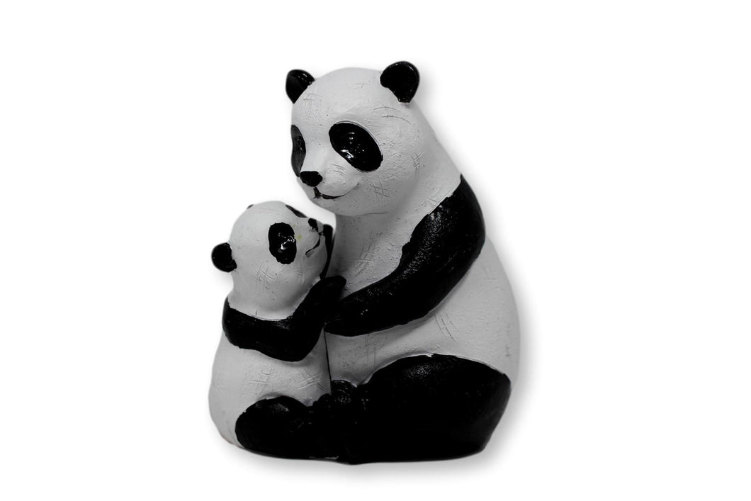 Mother and Baby Panda Indoor Outdoor Animal Gift Home Garden Ornament