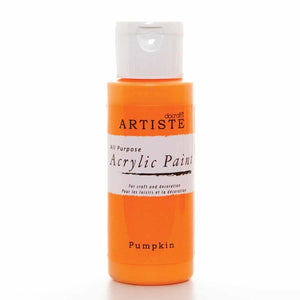 Artiste Crafter's All Purpose Acrylic Paint 2oz (59ml) - Pumpkin