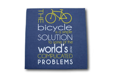 Load image into Gallery viewer, The bicycle is a simple solution T shirt Large 42&quot;/44&quot;
