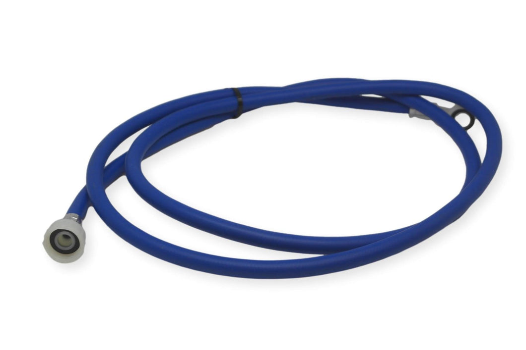 Premium quality universal Washing Machine INLET HOSE Cold water Blue 2.5M Dishwasher Replacement cold water blue Hose | STRAIGHT and ANGLED 90 DEGREE CONNECTORS