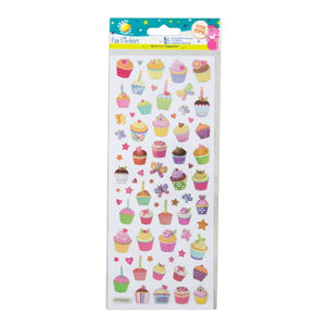 Craft Planet CPT 805261 Cupcakes Stickers
